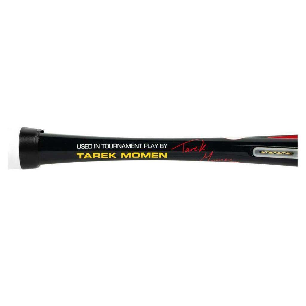 HARROW REFLEX 125 TAREK MOMEN SQUASH RACQUET BLACK/RED/YELLOW